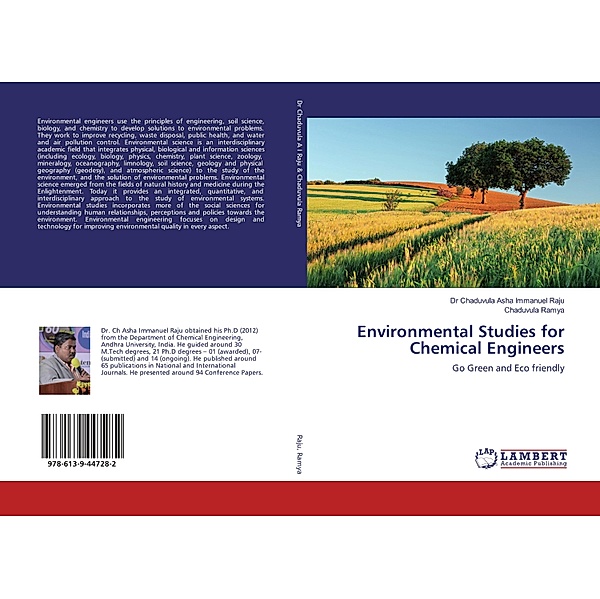 Environmental Studies for Chemical Engineers, Chaduvula Asha Immanuel Raju, Chaduvula Ramya