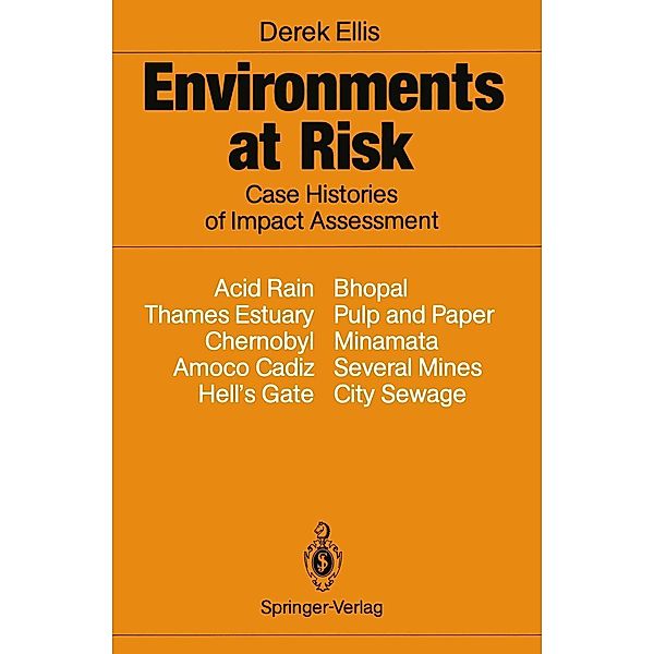 Environments at Risk, Derek Ellis