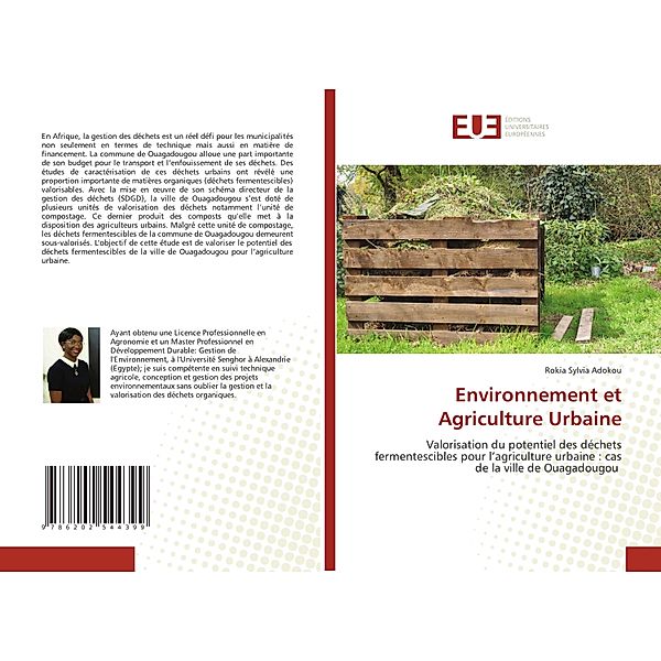 Environnement et Agriculture Urbaine, Rokia Sylvia Adokou
