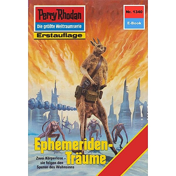 Ephemeriden-Träume (Heftroman) / Perry Rhodan-Zyklus Die Gänger des Netzes Bd.1340, Arndt Ellmer