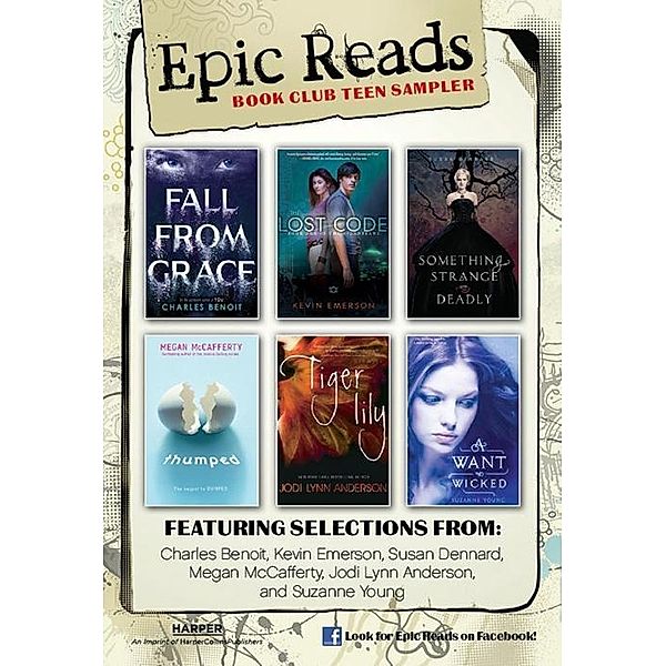 Epic Reads Book Club Sampler, Charles Benoit, Kevin Emerson, Susan Dennard, Megan McCafferty, Jodi Lynn Anderson, Suzanne Young