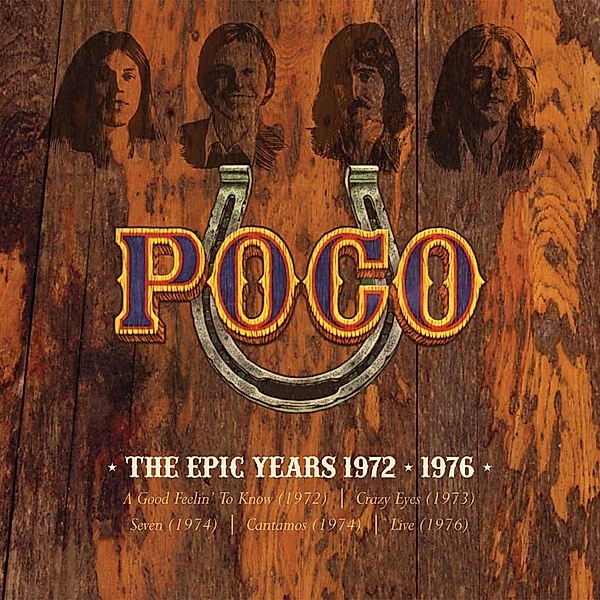 Epic Years 1972-1976 5cd Clamshell Box, Poco