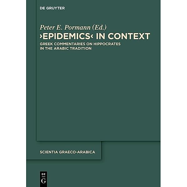 Epidemics in Context / Scientia Graeco-Arabica Bd.8