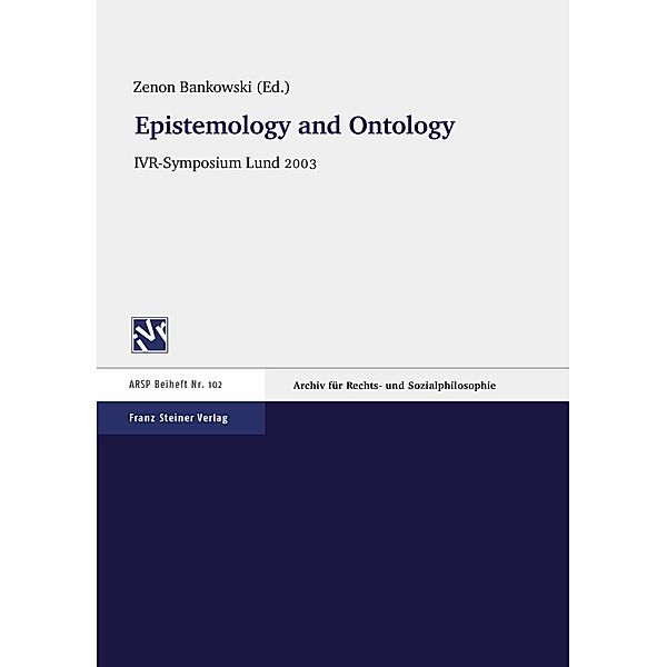 Epistemology and Ontology