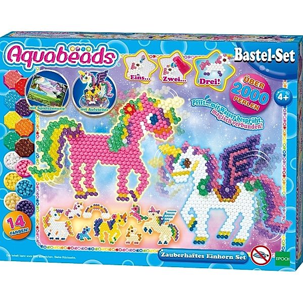 EPOCH Aquabeads 31888 Zauberhaftes Einhorn Set