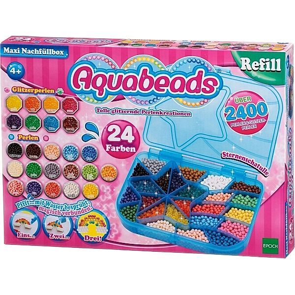 EPOCH Aquabeads 79958 Maxi Nachfüllbox 2.400 Stück