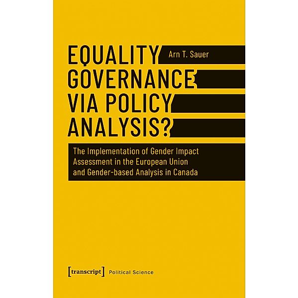 Equality Governance via Policy Analysis?, Arn T. Sauer