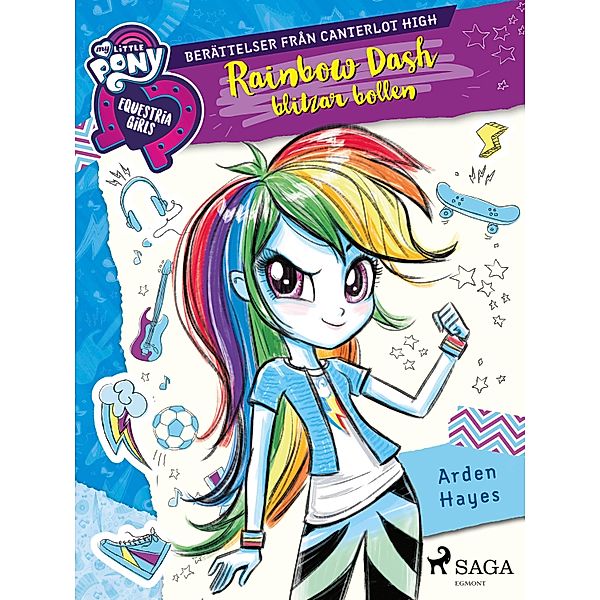 Equestria Girls - Rainbow Dash blitzar bollen / My Little Pony, Arden Hayes