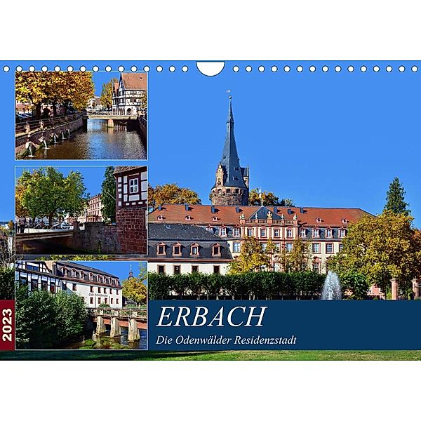 Erbach - Die Odenwälder Residenzstadt (Wandkalender 2023 DIN A4 quer), Thomas Bartruff