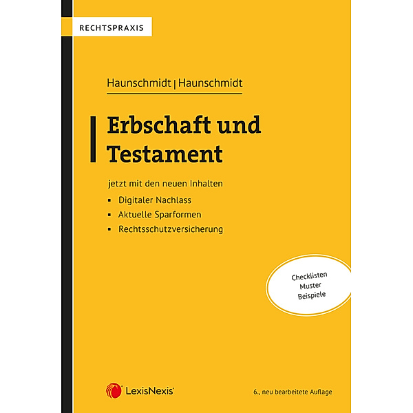 Erbschaft und Testament, Franz Haunschmidt, Johanna Haunschmidt