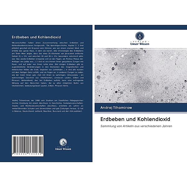 Erdbeben und Kohlendioxid, Andrej Tihomirow