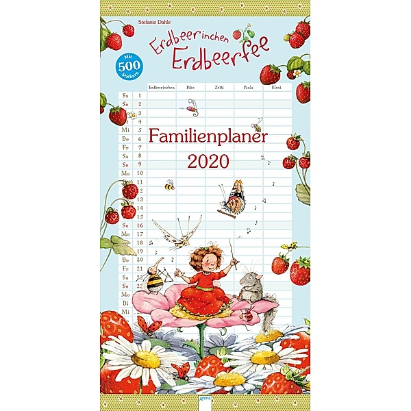 Erdbeerinchen Erdbeerfee. Familienplaner 2020, Stefanie Dahle