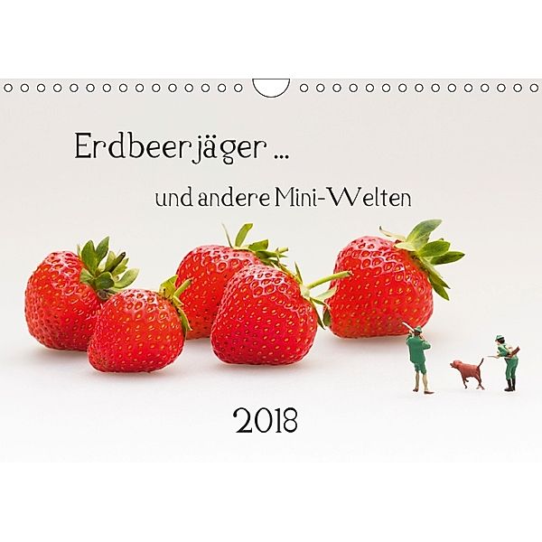 Erdbeerjäger ... und andere Mini-Welten (Wandkalender 2018 DIN A4 quer), Michael Bogumil