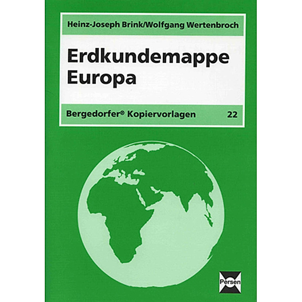Erdkundemappe Europa, Heinz-Joseph Brink, Wolfgang Wertenbroch