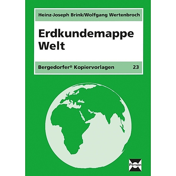 Erdkundemappe Welt, Heinz-Joseph Brink, Wolfgang Wertenbroch