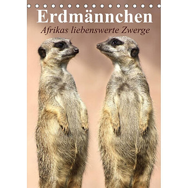 Erdmännchen - Afrikas liebenswerte Zwerge (Tischkalender 2022 DIN A5 hoch), Elisabeth Stanzer