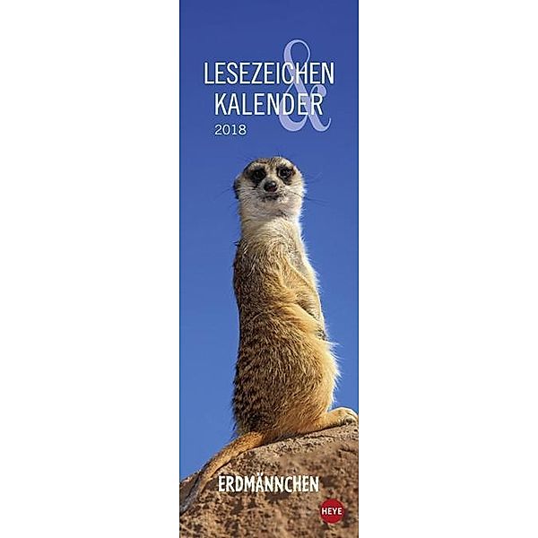 Erdmännchen Lesezeichen & Kalender 2018