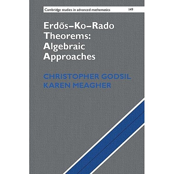 Erdos-Ko-Rado Theorems: Algebraic Approaches / Cambridge Studies in Advanced Mathematics, Christopher Godsil