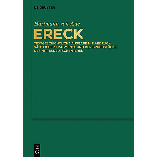 Ereck, Hartmann von Aue