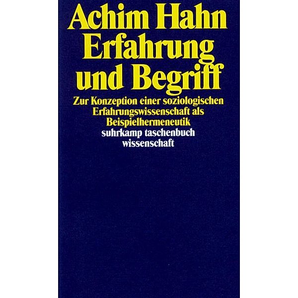 Erfahrung und Begriff, Achim Hahn