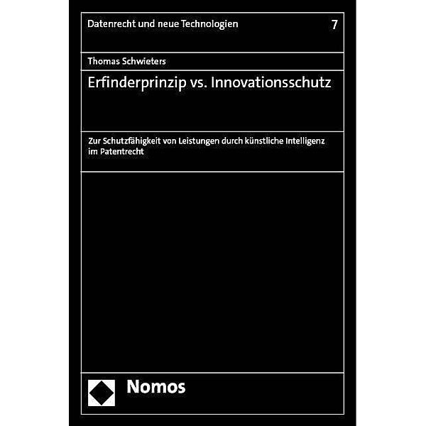 Erfinderprinzip vs. Innovationsschutz, Thomas Schwieters