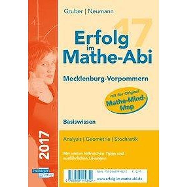 Erfolg im Mathe-Abi 2017 Basiswissen Mecklenburg-Vorpommern, Helmut Gruber, Robert Neumann