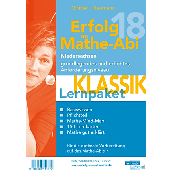 Erfolg im Mathe-Abi 2018 Lernpaket 'Klassik' Niedersachsen, Helmut Gruber, Robert Neumann