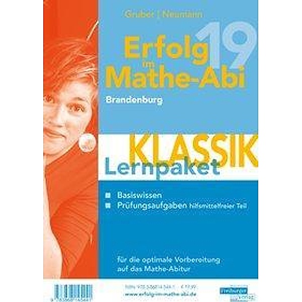 Erfolg im Mathe-Abi 2019 Lernpaket Brandenburg, 2 Teile, Helmut Gruber, Robert Neumann