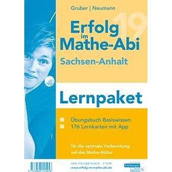Erfolg im Mathe-Abi 2019 Lernpaket Sachsen-Anhalt, 2 Teile, Helmut Gruber, Robert Neumann