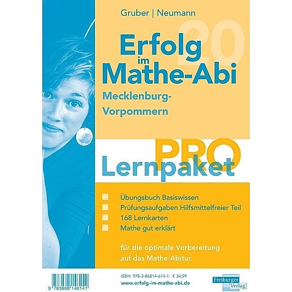 Erfolg im Mathe-Abi 2020 / Erfolg im Mathe-Abi 2020 Lernpaket 'Pro' Mecklenburg-Vorpommern, 4 Teile, Helmut Gruber, Robert Neumann