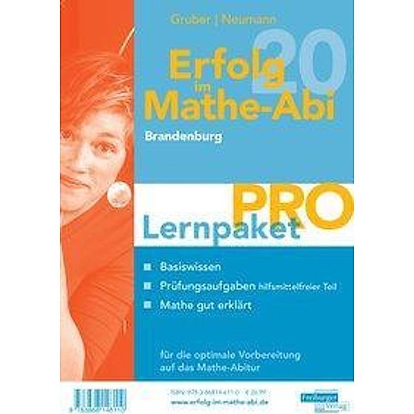 Erfolg im Mathe-Abi 2020 Lernpaket 'Pro' Brandenburg, 3 Teile, Helmut Gruber, Robert Neumann