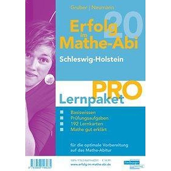 Erfolg im Mathe-Abi 2020 Lernpaket 'Pro' Schleswig-Holstein, 4 Teile, Helmut Gruber, Robert Neumann
