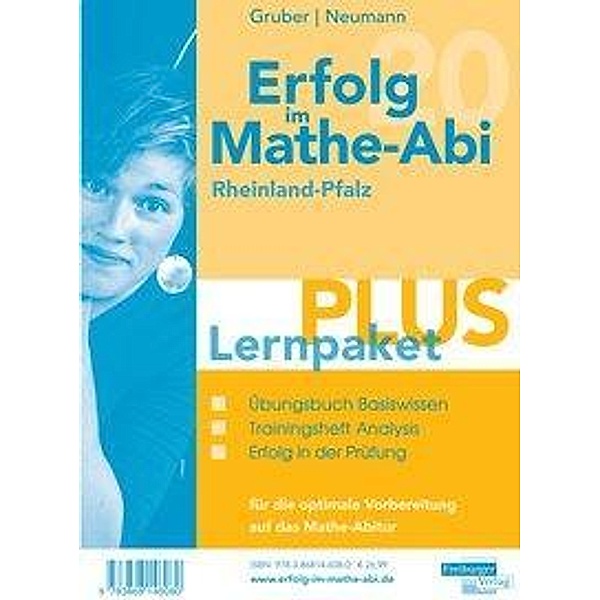 Erfolg im Mathe-Abi 2020 Lernpaket Rheinland-Pfalz, 3 Teile, Helmut Gruber, Robert Neumann