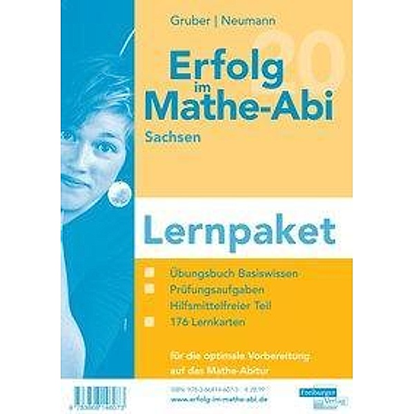 Erfolg im Mathe-Abi 2020 Lernpaket Sachsen, 4 Teile, Helmut Gruber, Robert Neumann
