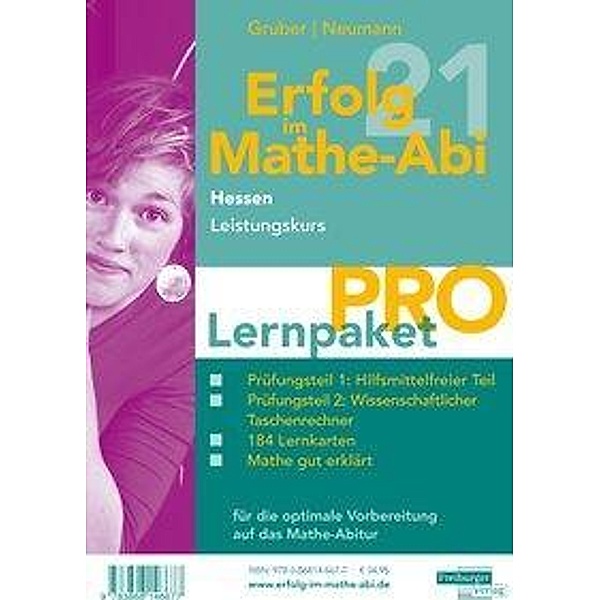 Erfolg im Mathe-Abi 2021 Hessen Lernpaket 'Pro' Leistungskurs, 3 Teile, Helmut Gruber, Robert Neumann