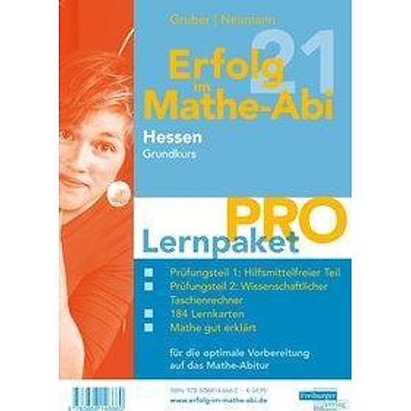 Erfolg im Mathe-Abi 2021 Hessen Lernpaket 'Pro' Grundkurs, 4 Teile, Helmut Gruber, Robert Neumann