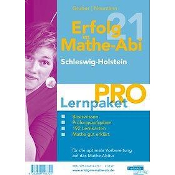 Erfolg im Mathe-Abi 2021 Lernpaket 'Pro' Schleswig-Holstein, 4 Teile, Helmut Gruber, Robert Neumann