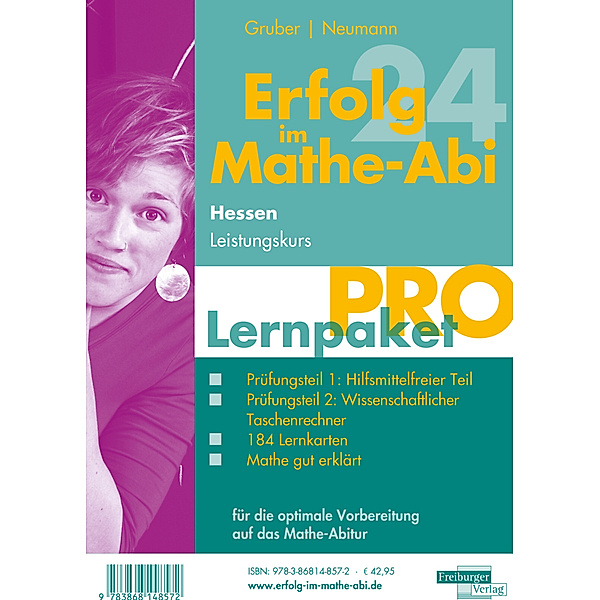 Erfolg im Mathe-Abi 2024 Hessen Lernpaket 'Pro' Leistungskurs, 4 Teile, Helmut Gruber, Robert Neumann