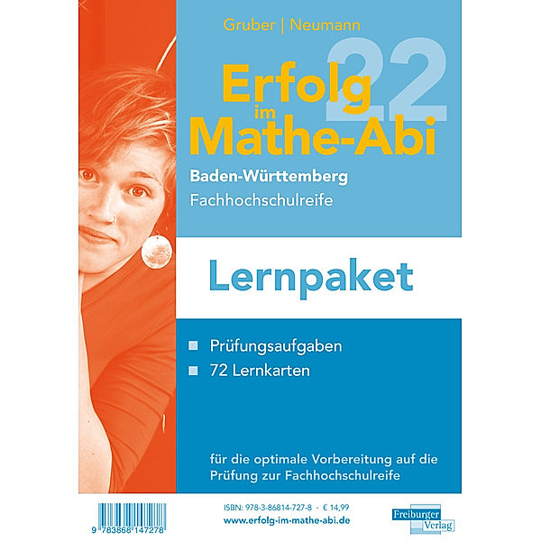 Erfolg in der Mathe-Prüfung Fachhochschulreife 2022 Lernpaket Baden-Württemberg, 2 Teile, Helmut Gruber, Robert Neumann