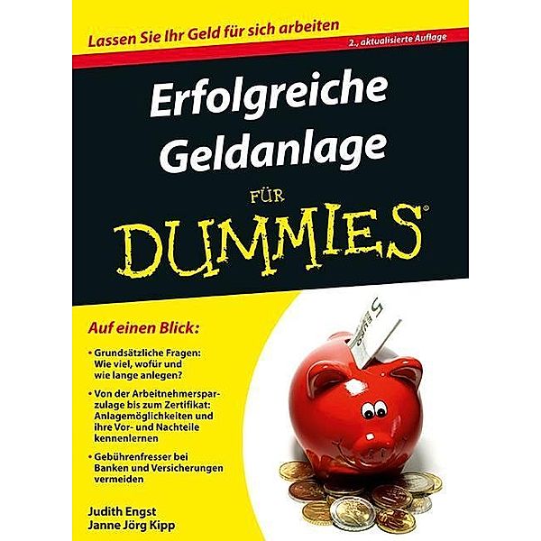 Erfolgreiche Geldanlage für Dummies, Judith Engst, Janne J. Kipp