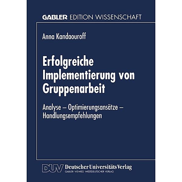 Erfolgreiche Implementierung von Gruppenarbeit