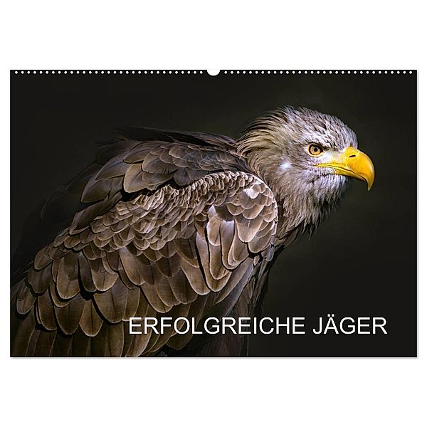 Erfolgreiche Jäger (Wandkalender 2024 DIN A2 quer), CALVENDO Monatskalender, Astrid Ziemer