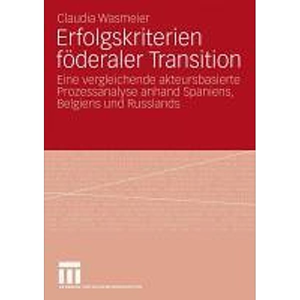 Erfolgskriterien föderaler Transition, Claudia Wasmeier