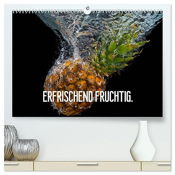 Erfrischend fruchtig (hochwertiger Premium Wandkalender 2024 DIN A2 quer), Kunstdruck in Hochglanz, Gerd Matschek