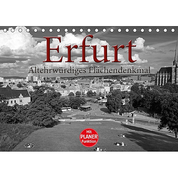 Erfurt - altehrwürdiges Flächendenkmal (Tischkalender 2019 DIN A5 quer), Flori0