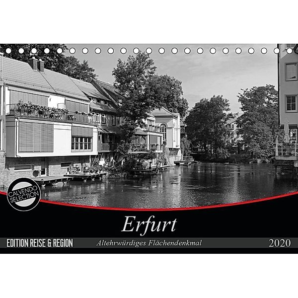 Erfurt - altehrwürdiges Flächendenkmal (Tischkalender 2020 DIN A5 quer)