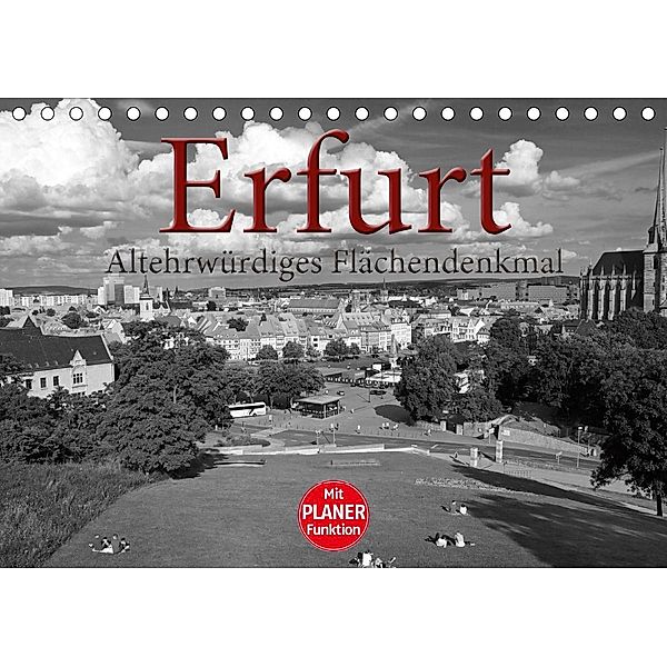 Erfurt - altehrwürdiges Flächendenkmal (Tischkalender 2021 DIN A5 quer), Flori0