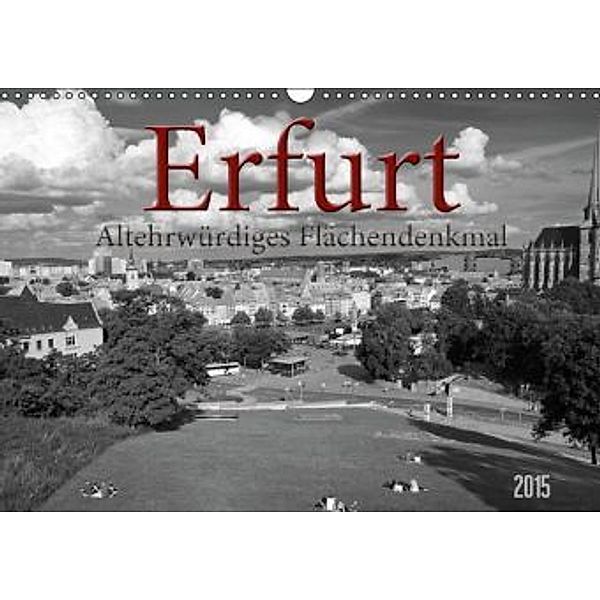 Erfurt - altehrwürdiges Flächendenkmal (Wandkalender 2015 DIN A3 quer), Flori0