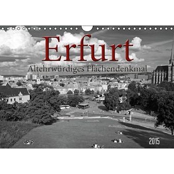 Erfurt - altehrwürdiges Flächendenkmal (Wandkalender 2015 DIN A4 quer), Flori0