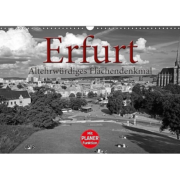 Erfurt - altehrwürdiges Flächendenkmal (Wandkalender 2018 DIN A3 quer), Flori0